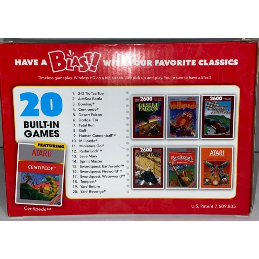 Atari Flashback Blast! Featuring Centipede  W/ 20 Built-In Games